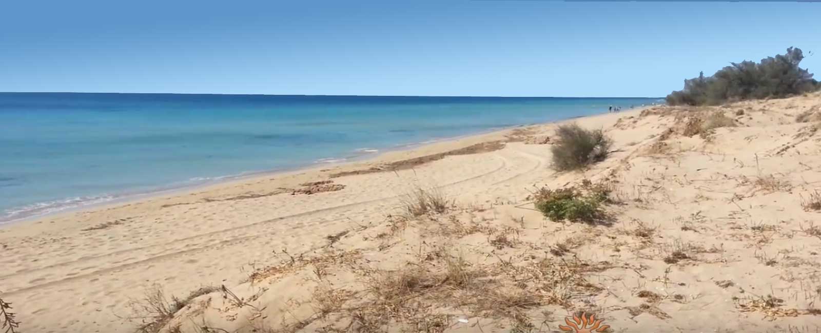 Spiaggia a Marina di Pescoluse